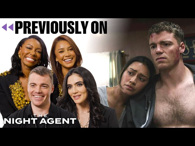 ‘The Night Agent' Cast Recaps EVERYTHING From Season 1 | Entertainment Weekly