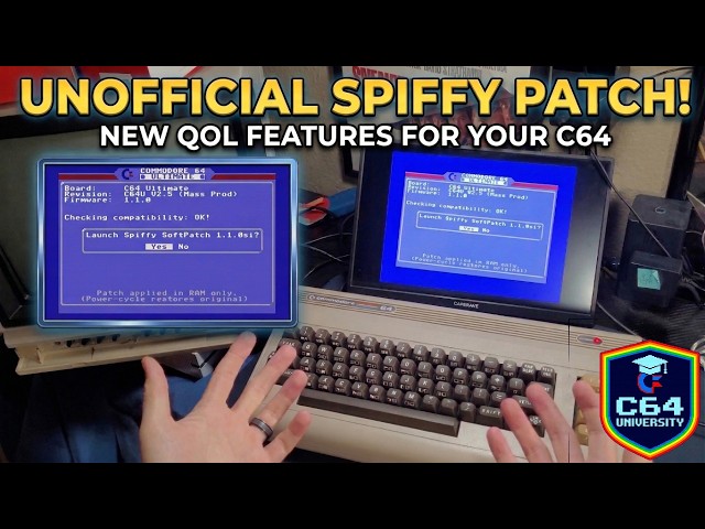 Upgrade Your C64 Ultimate: The "Spiffy Patch" is a Game Changer!
