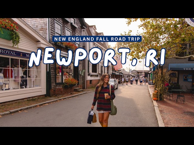 RHODE ISLAND⛵️🍁 Exploring Newport, Castle Hill Inn, Pumpkin Patches, & All The Fall Things!