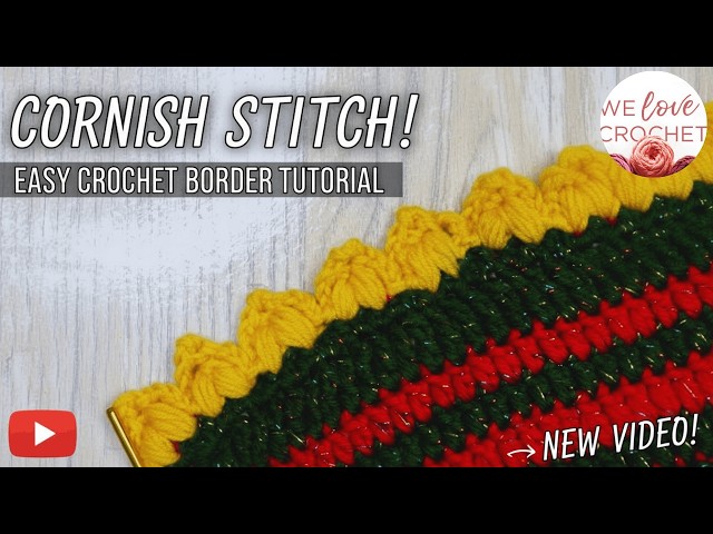 CrochetBorder | Crochet Edging Tutorial #crochet