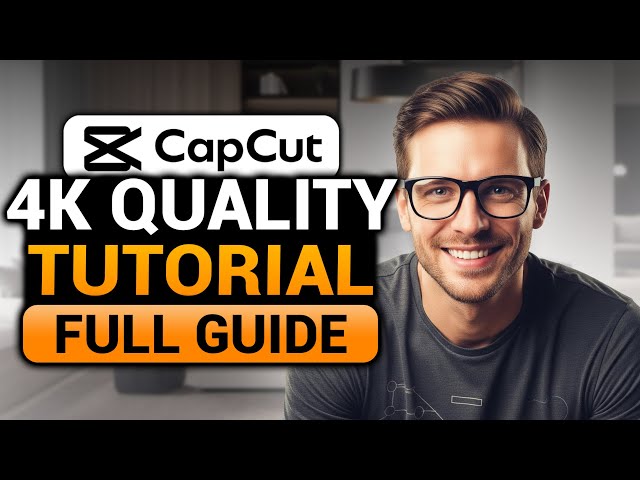 CapCut 4K Quality Tutorial PC (BEST FULL GUIDE) | How To Get 4K Quality On CapCut PC | NO Yapping!