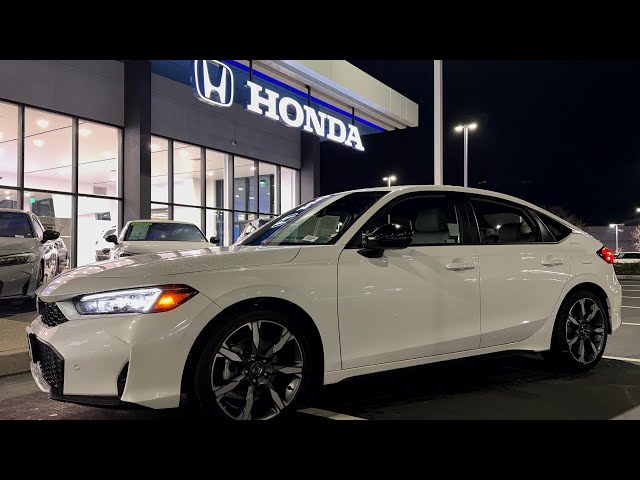 2026 Honda Civic Hatchback Sport Touring Hybrid NEW INTERIOR 