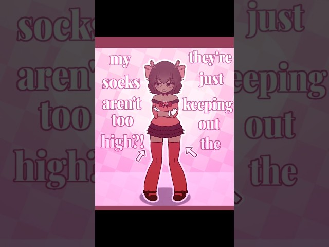 I'm not cute!! 😡 #tweening #art #animation #oc #shylieluv