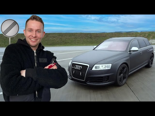 REASON for the failed test drive of the cheapest Audi RS6 found (is it running now?)