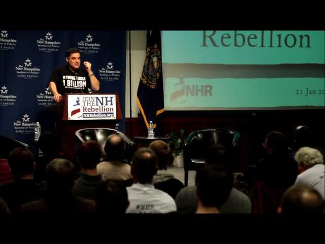 NH Rebellion - Cenk Uygur of TYT at the St. Anselm College event