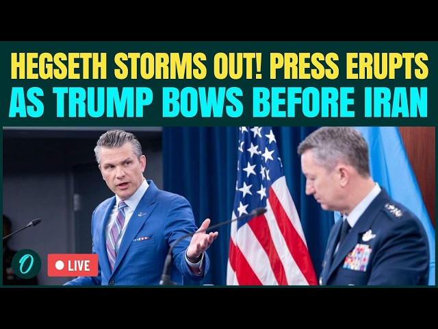 Pentagon LIVE After U.S CRUSHED By Iran: Hegseth GRILLED By Reporters Over BIG DEFEAT
