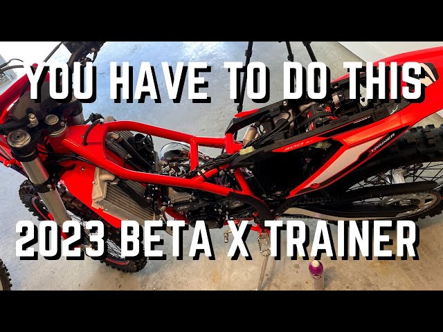 If You Own A Beta Dirt Bike You Need To Do This Before You Ride!