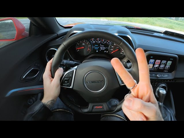 CHEVROLET CAMARO SS 6.2. V8 455 KM | Wrażenia POV Onboard Drive 4K
