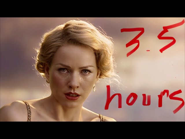 Director makes a 3.5 hour adventure movie and NO ONE stops him