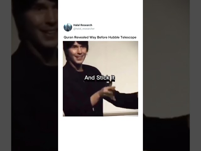 Accurate knowledge of the Quran about astronomy and expanding universe #islam