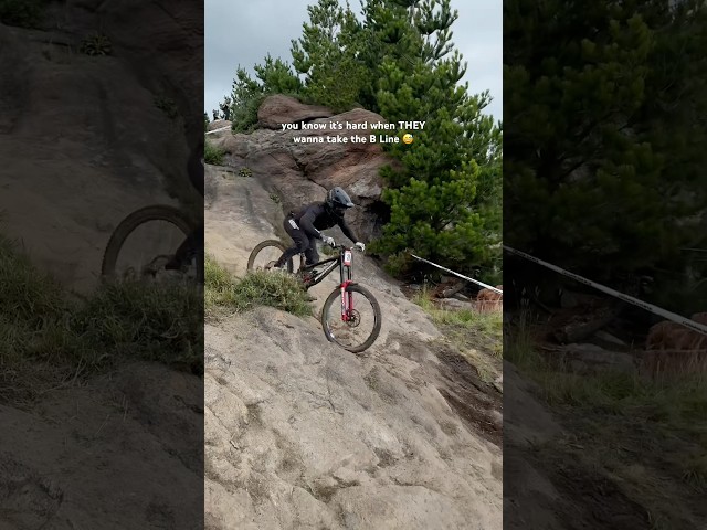 Redemption Downhill ain’t made for the weak 🙃 #mtb #bike #downhill