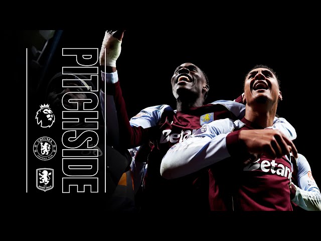 ELEVEN WINS IN A ROW!!! 🤩 | Chelsea 1-2 Aston Villa | PITCHSIDE