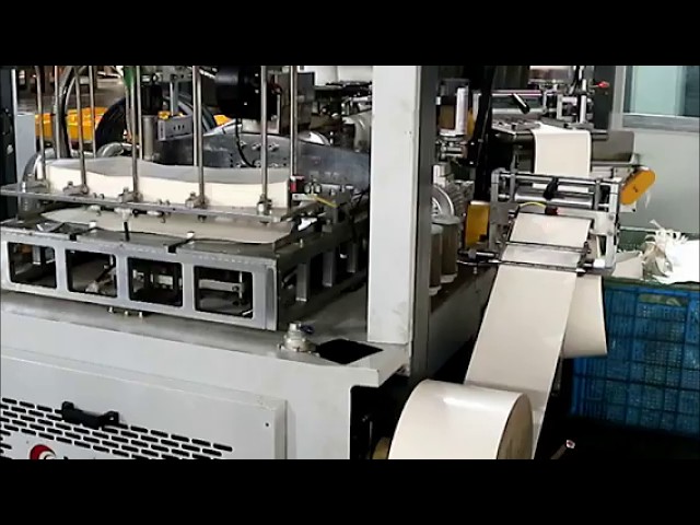 Family Bucket making machine DEBAO-5000C, high efficency paper cup machine