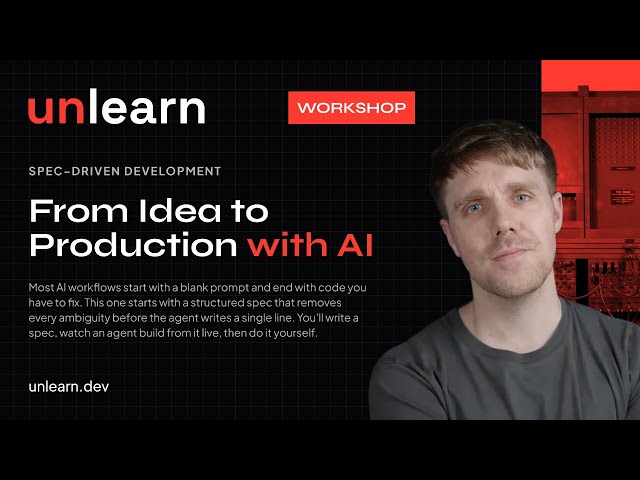 Spec-Driven Development - From Idea to Production with AI - Workshop