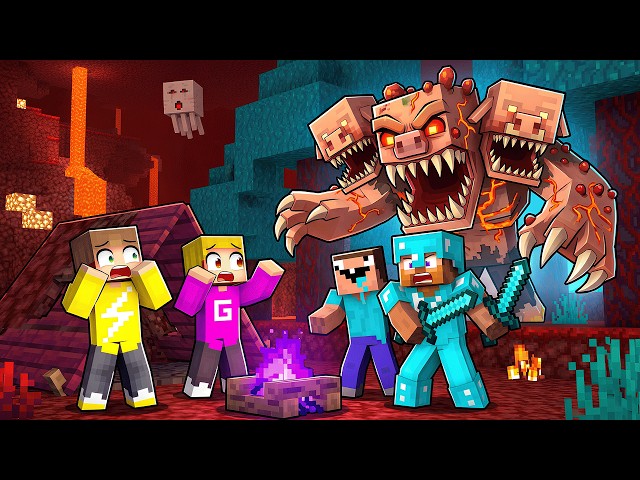 Wij Gaan Kamperen In De Nether (Minecraft Survival)