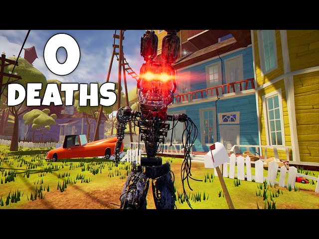 Completing Hello Neighbor with Ignited Bonnie without getting Caught