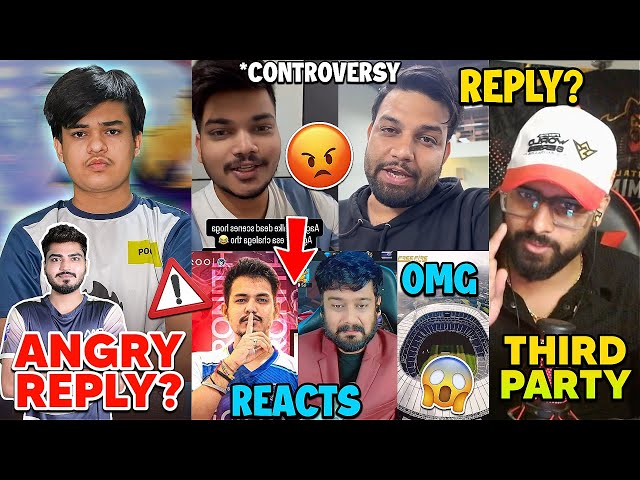 TSG Ritik and Jonty Gaming Matter Explained?🥶 TSG Legend Angry Reply 😳 Fozyajay React on, Lafda?🚨