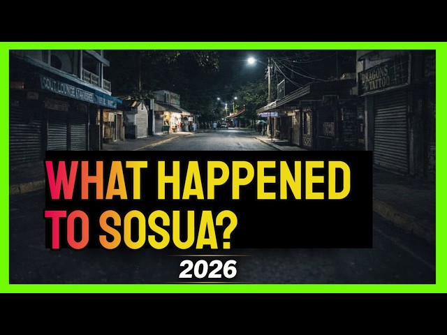 Sosúa 2026 🇩🇴 Easter Sunday Walk – From Party Town to Ghost Town? | No Commentary