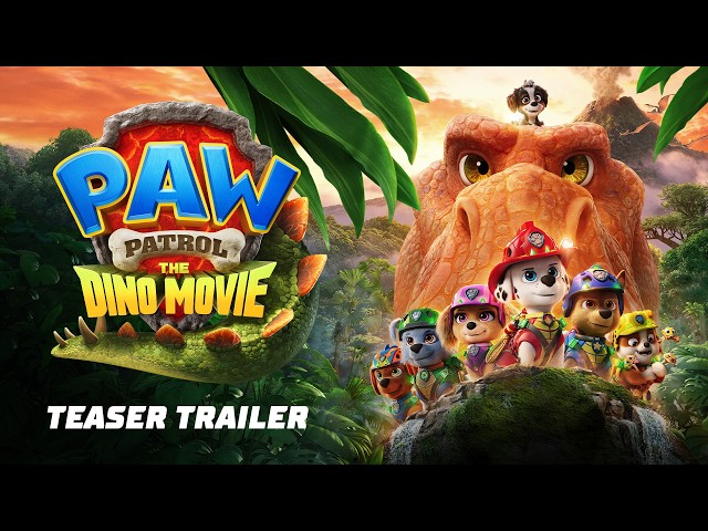 PAW Patrol: The Dino Movie | Official Teaser Trailer 🦖