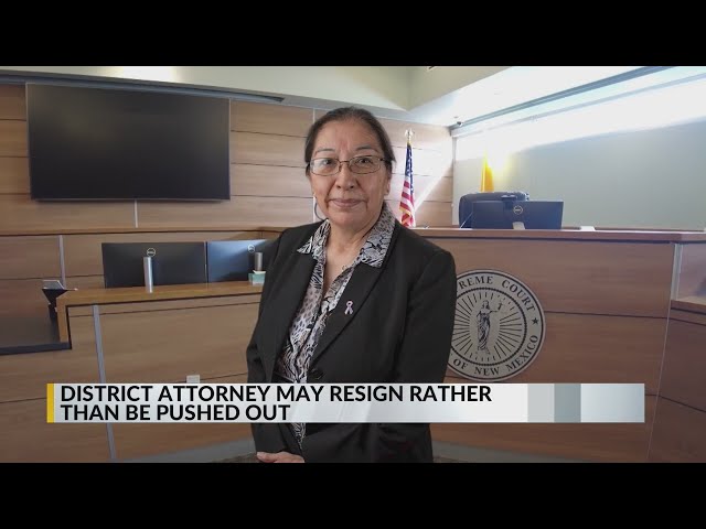 Could the McKinley County District Attorney be stepping down?