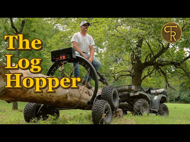 ATV/UTV Log handling system #welding #weld #logging #trailer