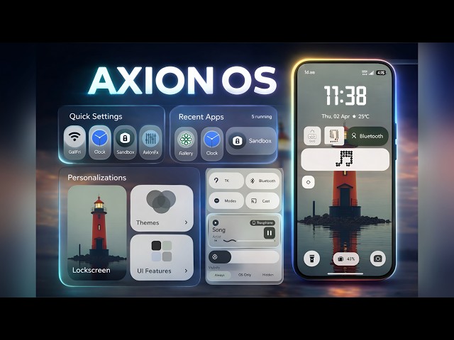 INSANE Custom ROM of 2026? 🤯 Axion OS v2.5 First Look + Features!