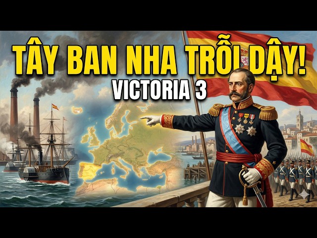 Tây Ban Nha trỗi dậy | Victoria 3 | Tập 01