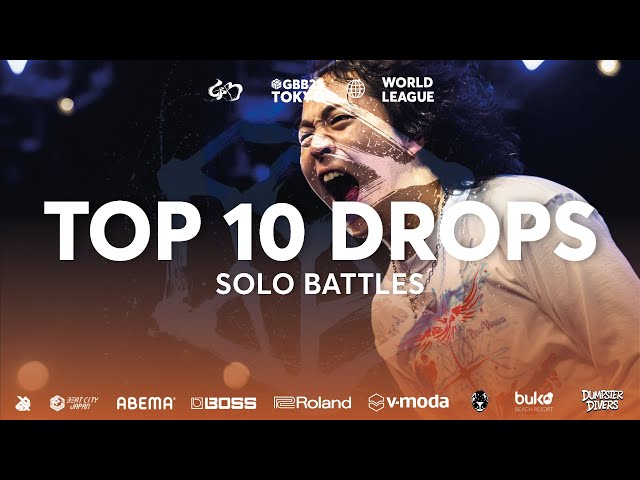 Top 10 Battle Drops | GRAND BEATBOX BATTLE 2025: WORLD LEAGUE | Solo Category
