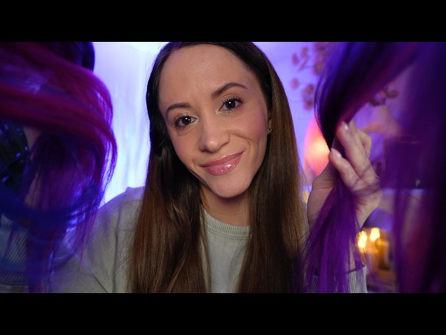 ASMR Playing With Your Hair In Class 😴 Realistic Brushing & Clipping