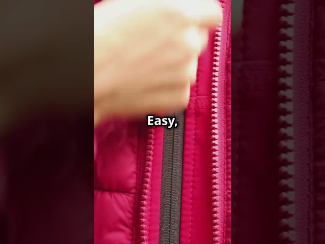 Frozen Zipper Hack ❄️🔧 Fix Stuck Zippers Instantly!