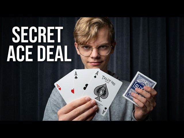 How Magicians Secretly Deal the Four Aces | Tutorial