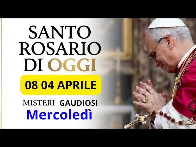 Preghiera del Mattino Mercoledì 🙏 Santo Rosario di Oggi 08 APRILE Preghiera Del Giorno