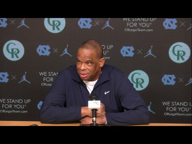 MBB: Hubert Davis Pre-Duke Press Conference