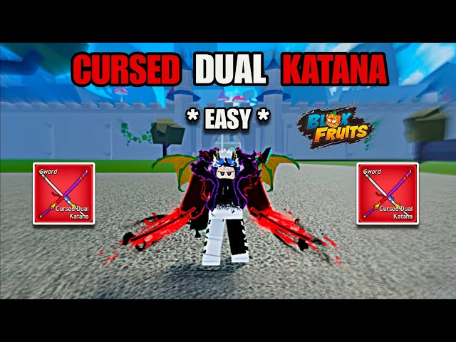 How To Get Cursed Dual Katana (CDK) + Showcase (Blox Fruits)