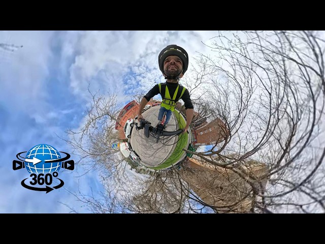 🚴☀️🌐 VIDEO 360-Puente de Vallecas-Av Buenos Aires ¡Mi primer video 360! #360 #ciclismourbano 