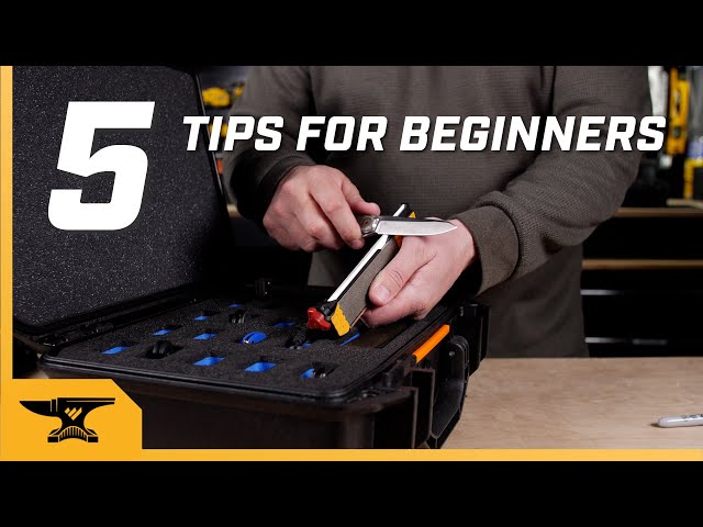 5 Knife Sharpening Tips For Beginners