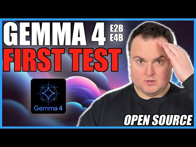 Gemma 4 Small Models Are INSANE – E2B & E4B Hands-On Testing!