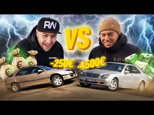 OPEL VS MERCEDES (KURŠ UZVARĒS 1000€ BĪTERU CĪŅĀ?)