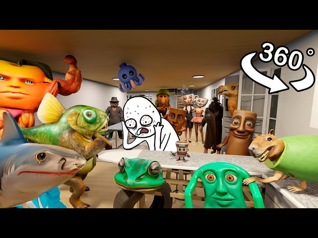 ALL ITALIAN BRAINROT Took Over my House - in 360° VR video