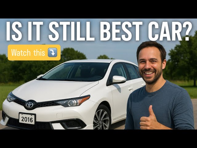 2016 Toyota Corolla Hatchback – Still the Most Reliable Small Car?