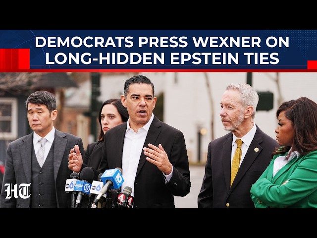 Democrats Press Businessman Les Wexner On Long-Hidden Epstein Ties | Ghislaine Maxwell, Trump