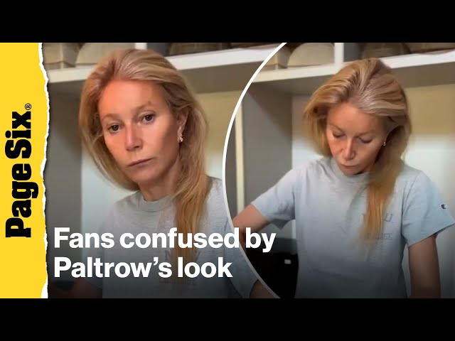 Fans confused by Gwyneth Paltrow’s appearance in new cooking video: ‘Something happened’