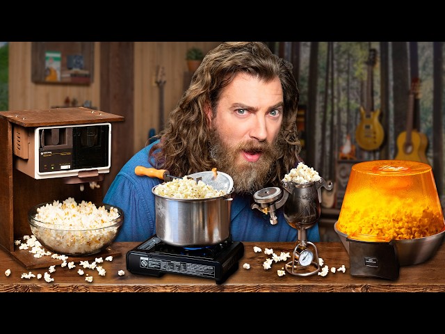 Vintage Popcorn Cooker Taste Test