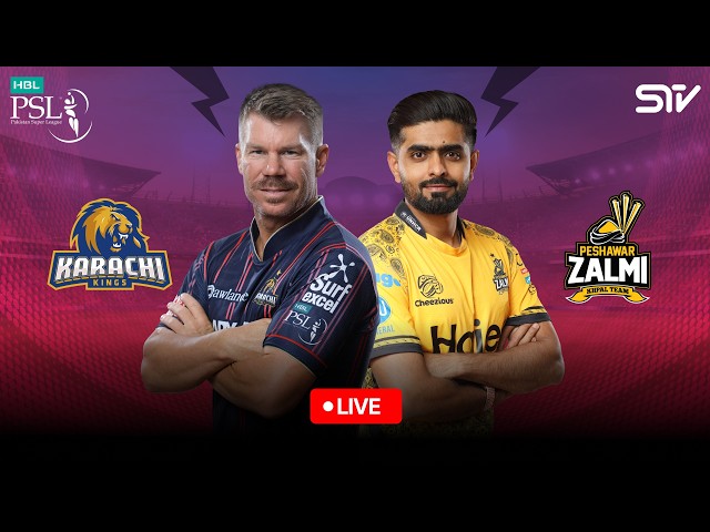 𝐋𝐈𝐕𝐄 | Peshawar Zalmi vs Karachi Kings | Match 11