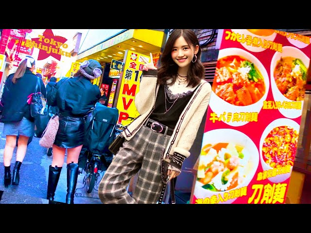 Yokohama Chinatown🐶Gourmet Town♪💖4K non-stop 1 hour