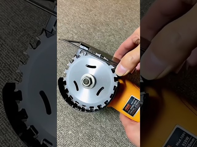 🪚 Angle Grinder Stand to Cutting Machine - Wood Cutting Tool Set! #AngleGrinder 🪚#CuttingMachine 🌲