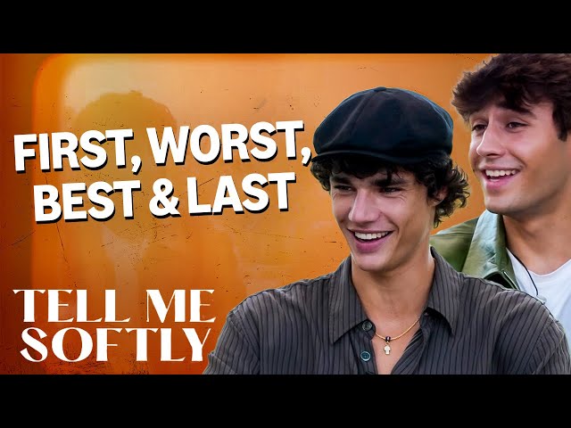 Diego Vidales & Fernando Lindez's First Worst Best & Last 😮 | Tell Me Softly (Dímelo Bajito)