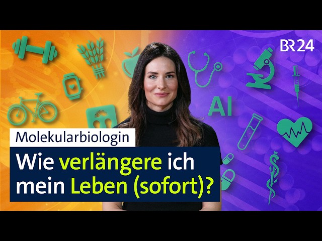 Longevity vs Krebs: Wie leben wir gesund und länger? I 7 Fragen Zukunft I BR24