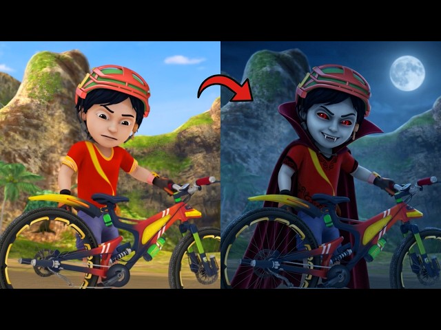 Shiva Cartoon all Characters as Vampire 🧛