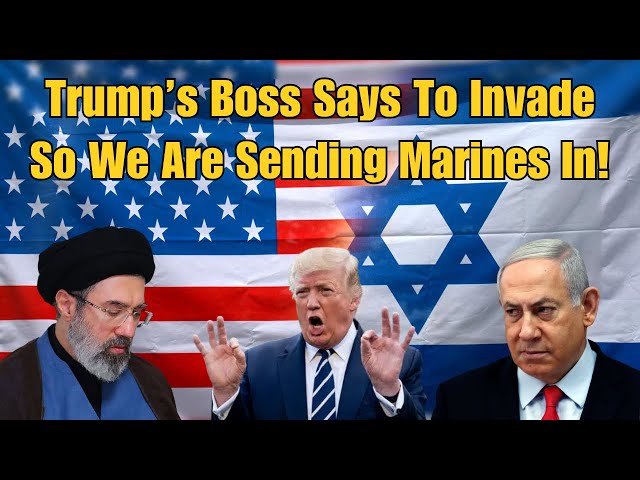 Coffee With Texas Paul!  Netanyahu, Trump's Boss, Says Put Boots On The Ground.